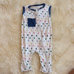 Colorful Polka Dot Romper